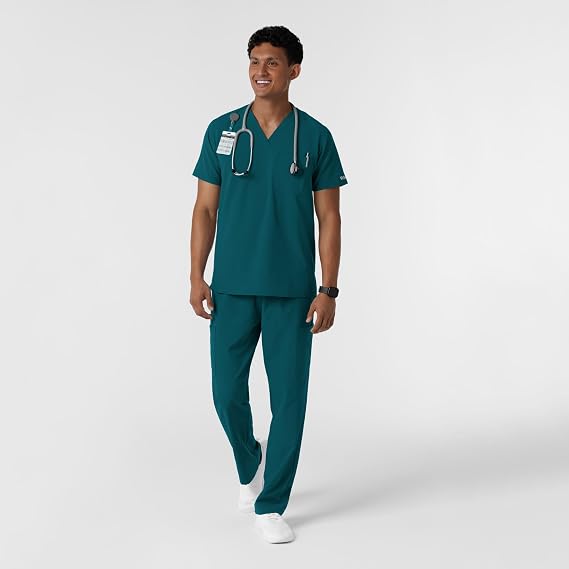 Wink Men's Men's V-Neck Scrub Top