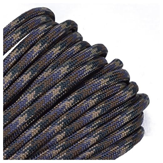 BoredParacord Brand 550 lb Paracorde - 100 pi - Plus de 300 couleurs
