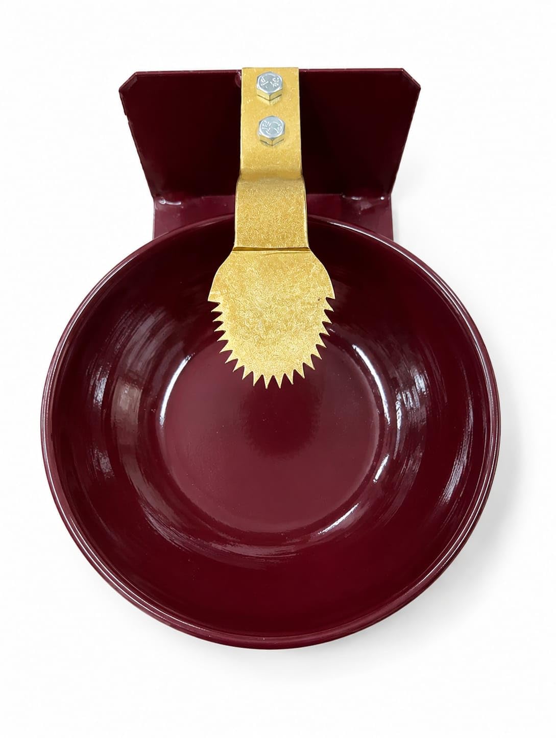 Table TOP Coconut Scraper with Plate/CHIRAVA with Plate for Home Kitchen Colour - Brown/Pack of 1-image-15