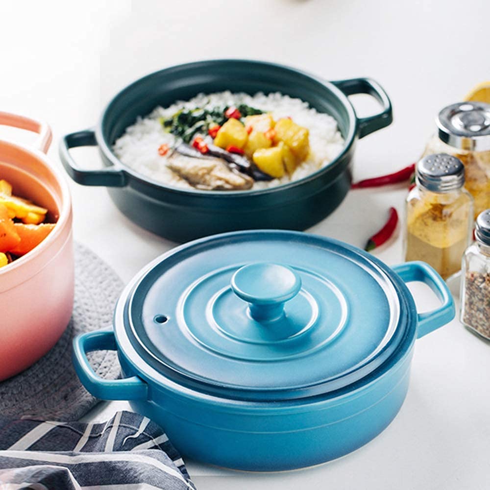 Produktbild von Handgemachte Keramik Tontopf Mit Deckel Tontopf Zum Kochen Großer Tontopf 1170732638 - KAUFEN