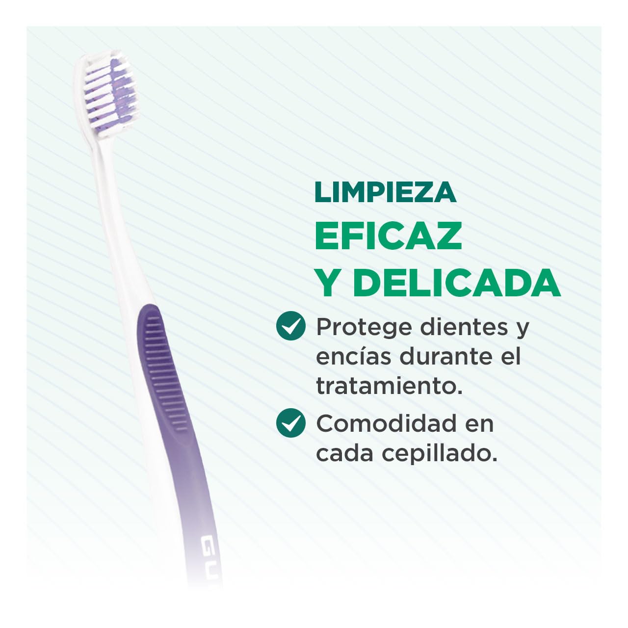 Gum Ortodoncia 124 Szczoteczka do Zębów, 1 sztuka