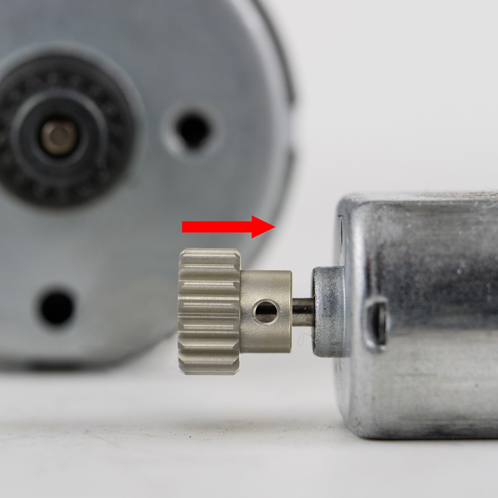 5PCS Metal Steel M1 pignone Gear set 21T 22T 23T 24T 25T 5mm ingranaggi motore albero con chiave esagonale per motore Brushless 1/10 RC  26
