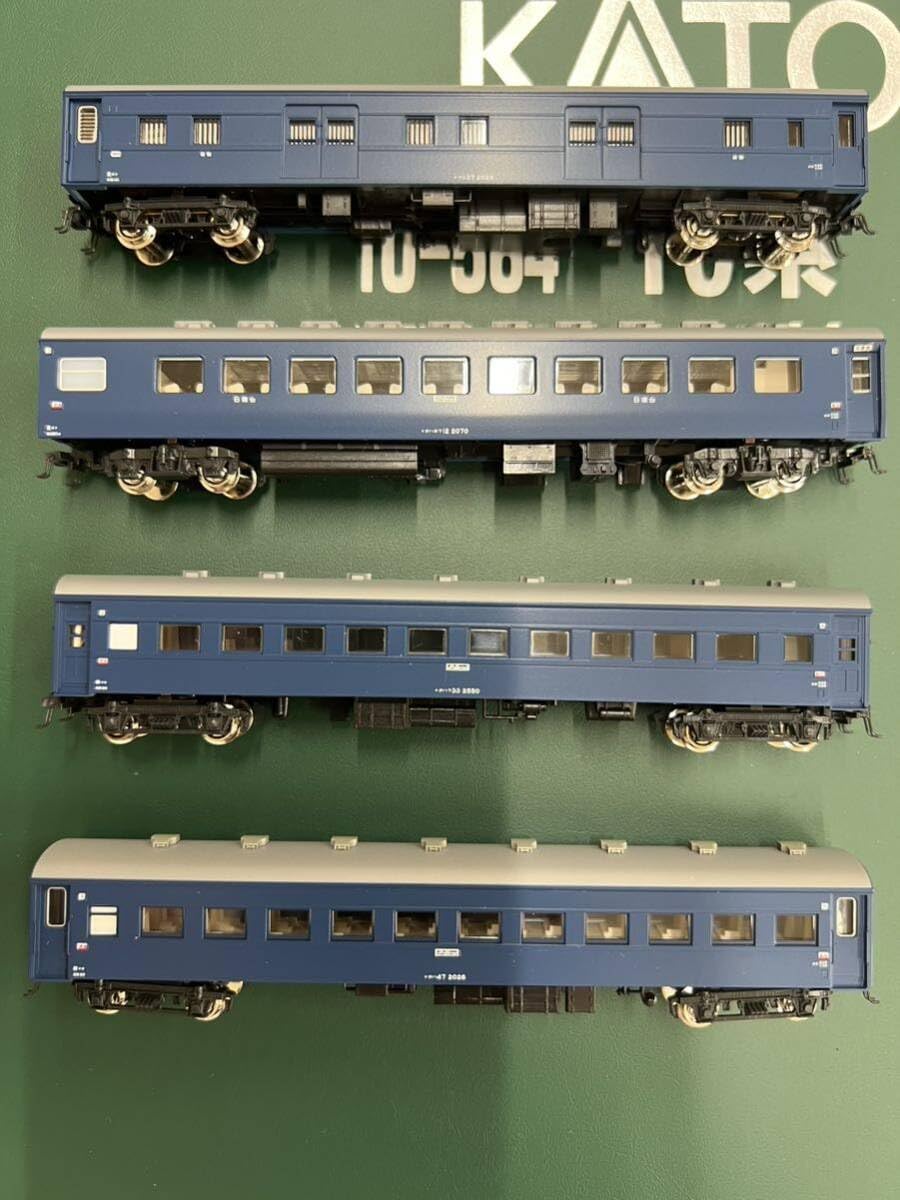 Amazon.co.jp: KATO 10-563 564 10系 寝台急行 妙高 6両基本セット 4両  