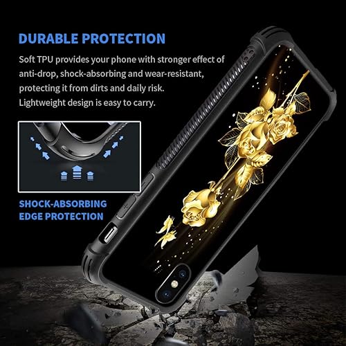 Miniatura 3 de DAIZAG Funda compatible con iPhone XR, protección completa, a prueba de golpes, antiarañazos, funda de poliuretano termoplástico para hombre y