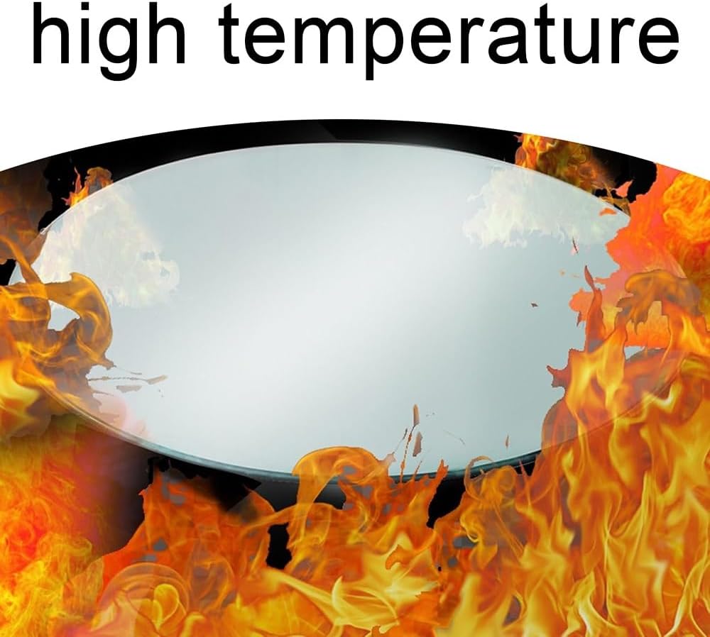 28" 32" 36" 40" Tempered Glass Table Top Round Dining Table Glass Top 3/8'' Thick Replacement Glass for End Tables Outdoor Patio Table Tops(40cm-15.7in)