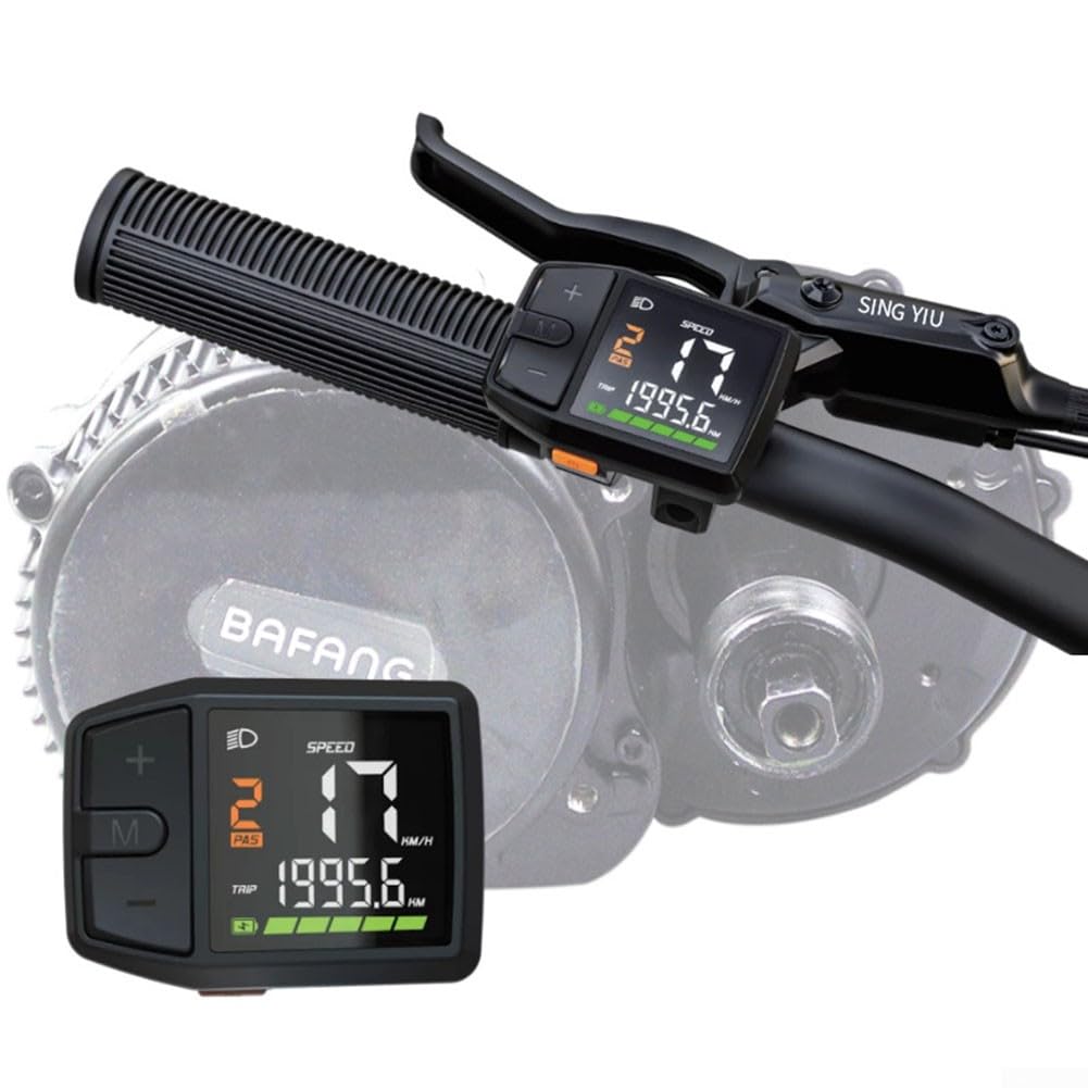 Écran DZ41 pour vélo électrique compatible Bafang M500 M600 BBS01 HD UART/CAN