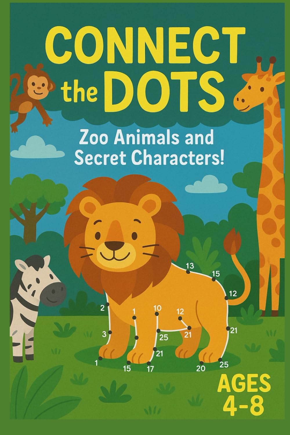 Connect the Dots – Fun Dot to Dot Activity Book for Kids
