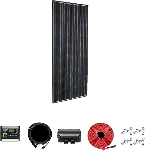 Zamp Solar Legacy - Kit de lujo negro de 190 vatios