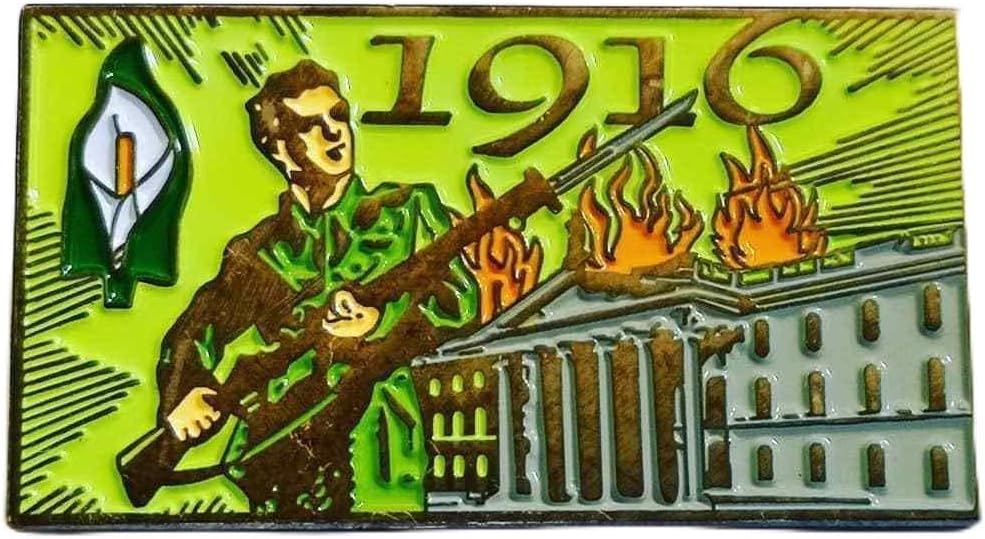 1916 Easter Rising Enamel Pin Badge FlagSuperstore