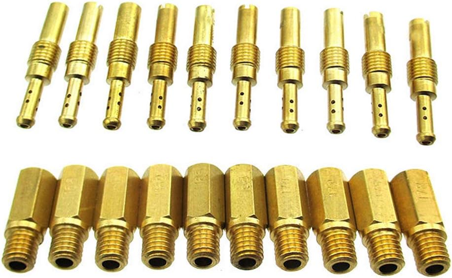 Main Jet Set 155 158 160 162 165 168 170 172 175 178 Pilot Slow Jet 21 Series #32 - #55 For Carb PWK PE OKO KOSO