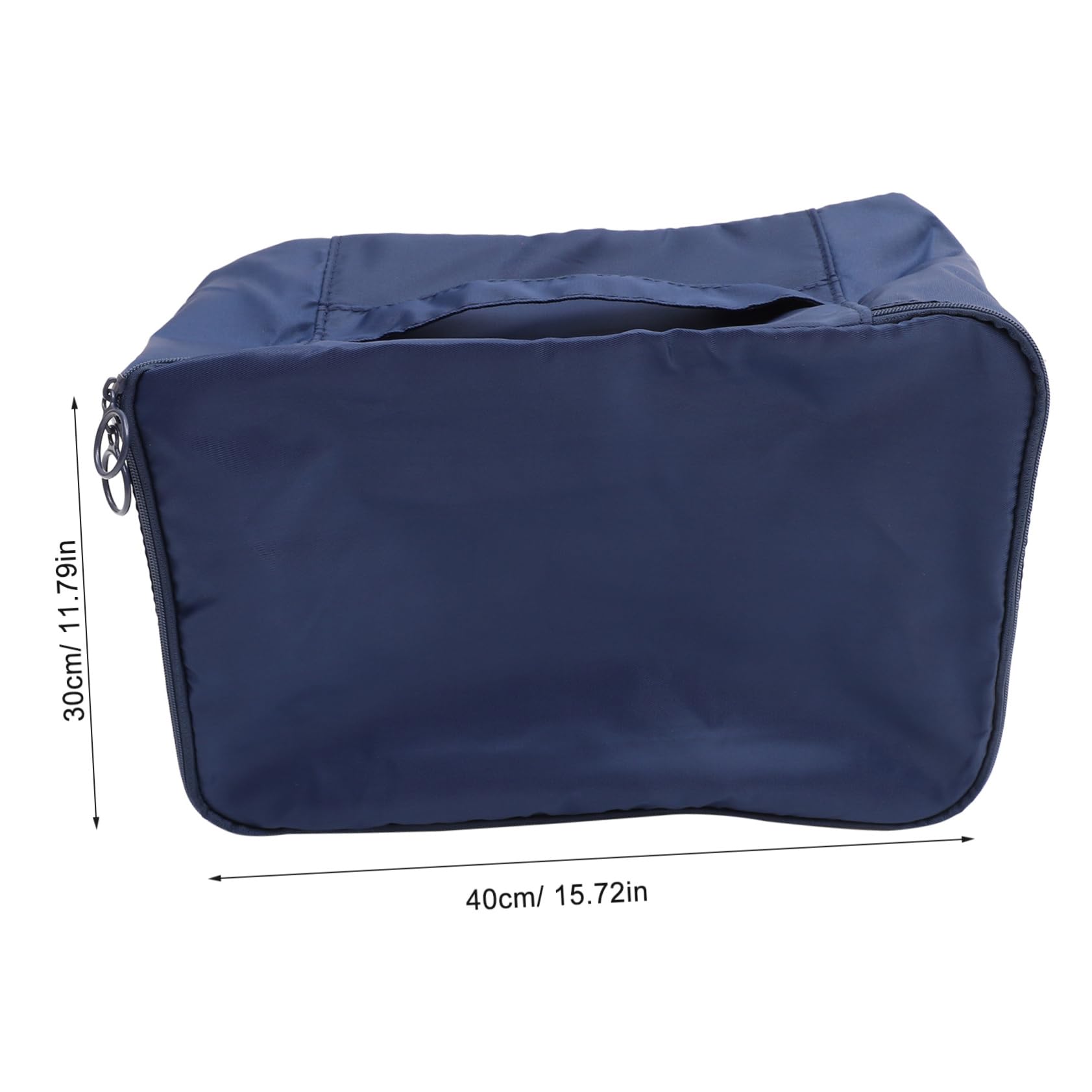 Cubi Organizer da Viaggio in Poliestere Blu, per Valigia e Zaino, Resistenti, Facili da Aprire e Chiudere, per Vacanze ed Escursioni | Dimensioni Diverse, per Abiti e Cosmetici, Resistente All'usura, Adatto a Business Travel e Hiking