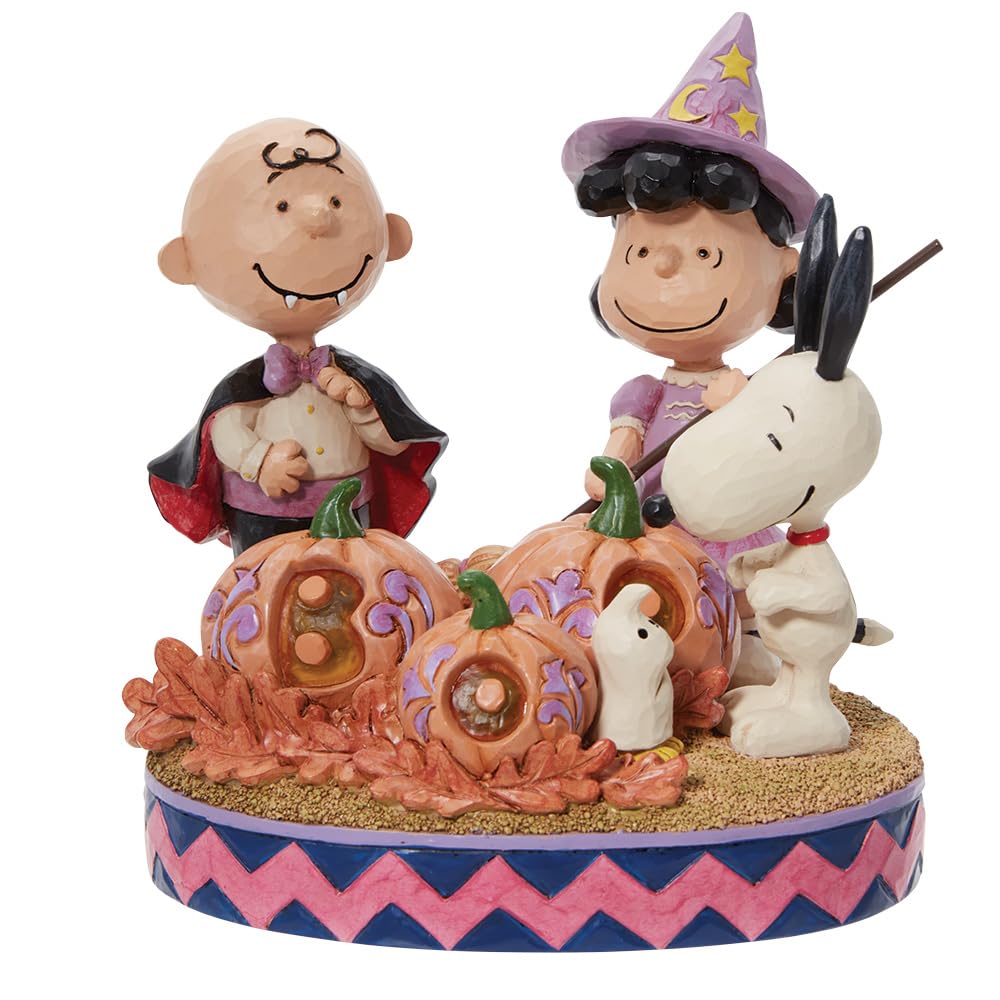 Amazon.com: Enesco Peanuts by Jim Shore Peanuts the Gang Dressed