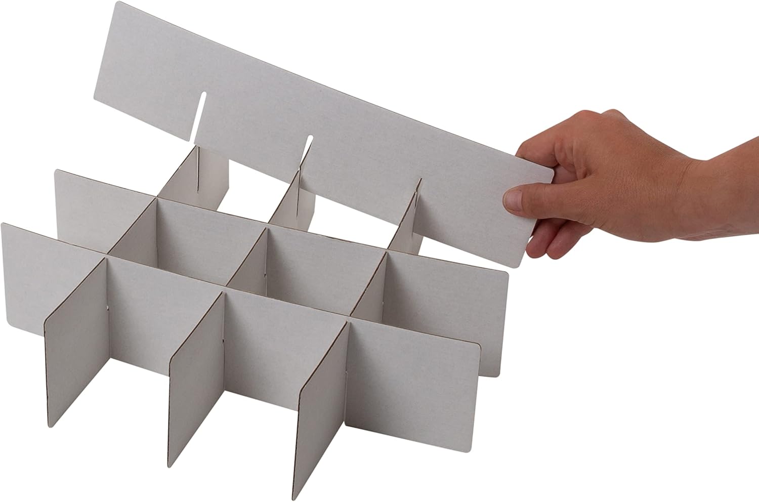 Simplify 64 Count Ornament Storage Box | Plastic | Decorative Organizer | Storage Bin | Gold | L12 x W12 x H12 (Pack of 2)