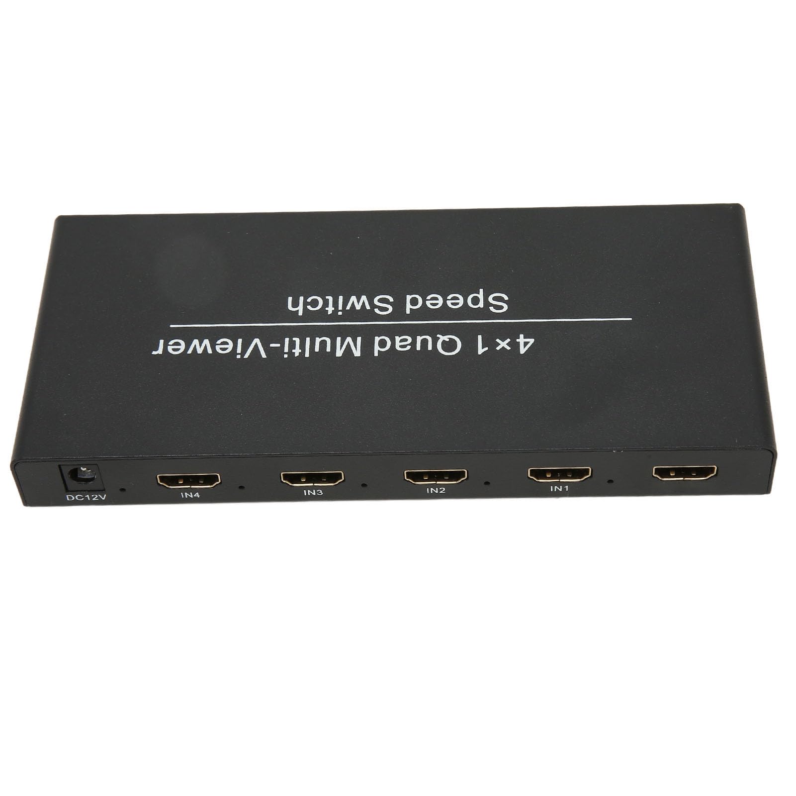 Multi-Switcher HDMI 4X1, 1080P a 60 Hz Multi-viewer HDMI Quad Switcher HDMI 4 in 1 Uscita con Telecomando, Supporta 4 Sorgenti di Ingresso HDMI su Singolo TV o Monitor HD