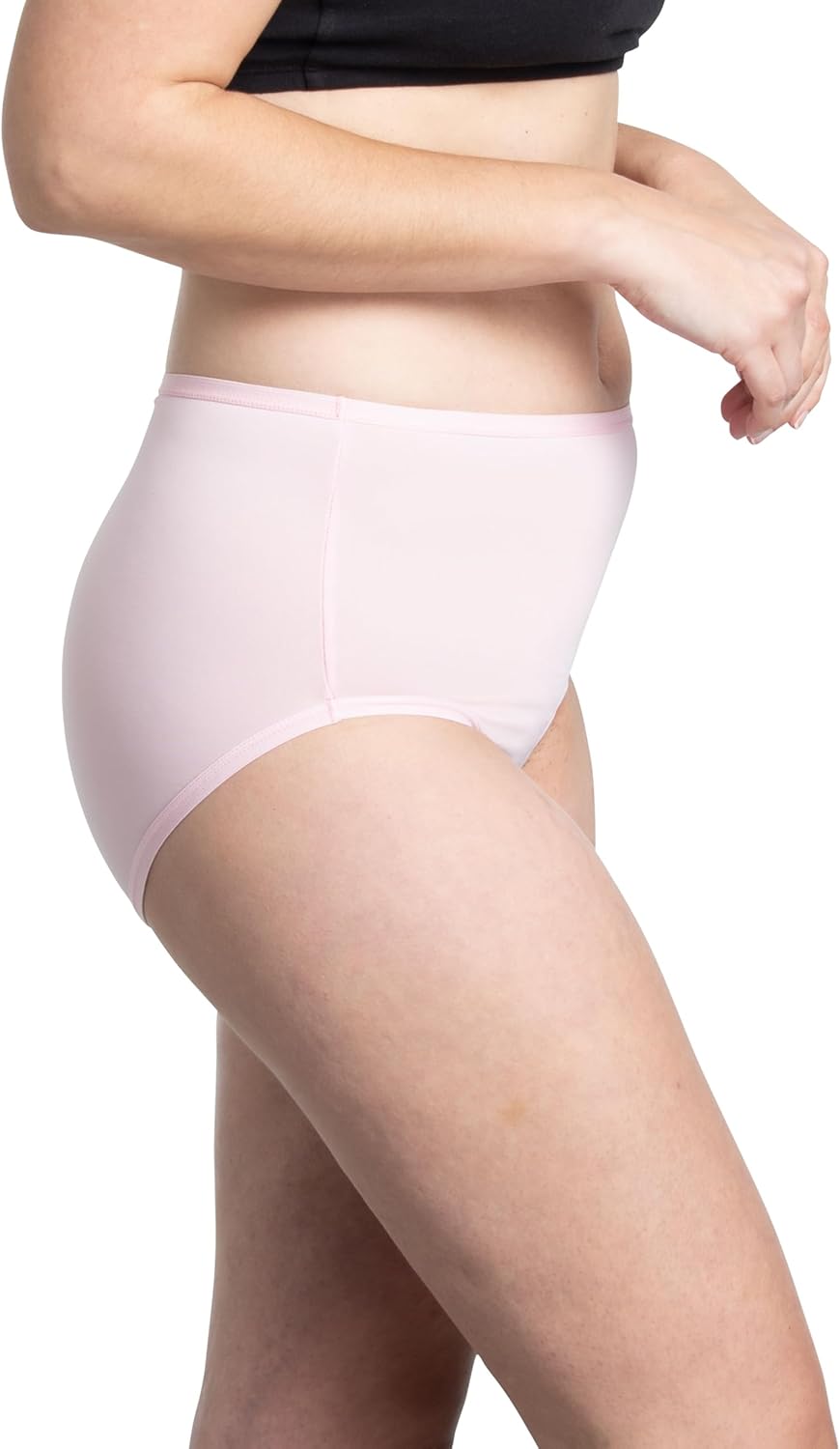 Fruit of the Loom Women's Lightweight Microfiber Underwear, Smooth Under Clothes, Available in Plus Size - Image 3
