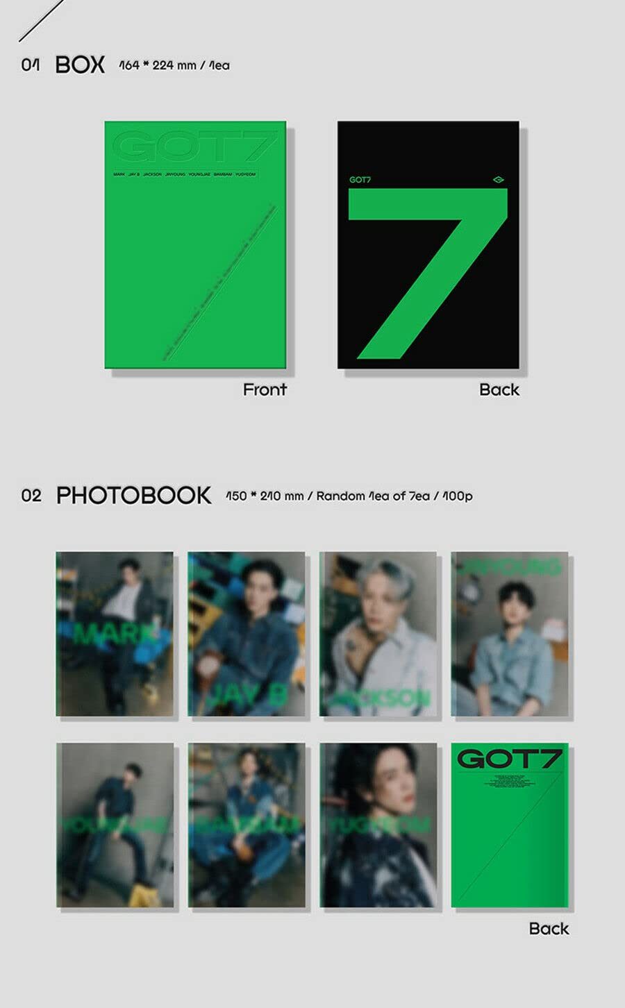 Amazon.com: GOT7 - GOT7 Mini Album ( YUGYEOM Ver. + 1ea STORE GIFT