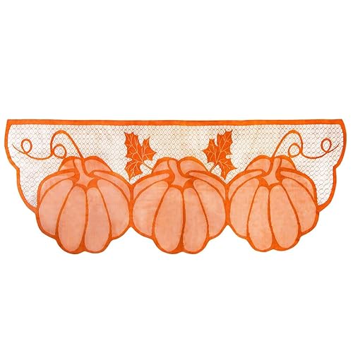 20 x 60 Inches Thanksgiving Mantel Scarf Fall Fireplace Decor