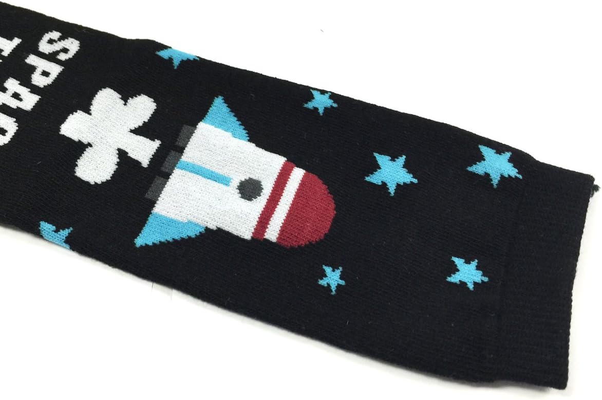 allydrew® Footless Leg Warmers Footless Leggings for Babies and Toddlers - Guitar, Race Flag, Car, Galaxy (4 pack)