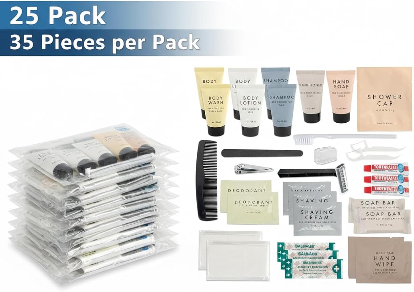 Amazon.com: Trail maker (25 Pack) Bulk Hygiene Kits for Homeless