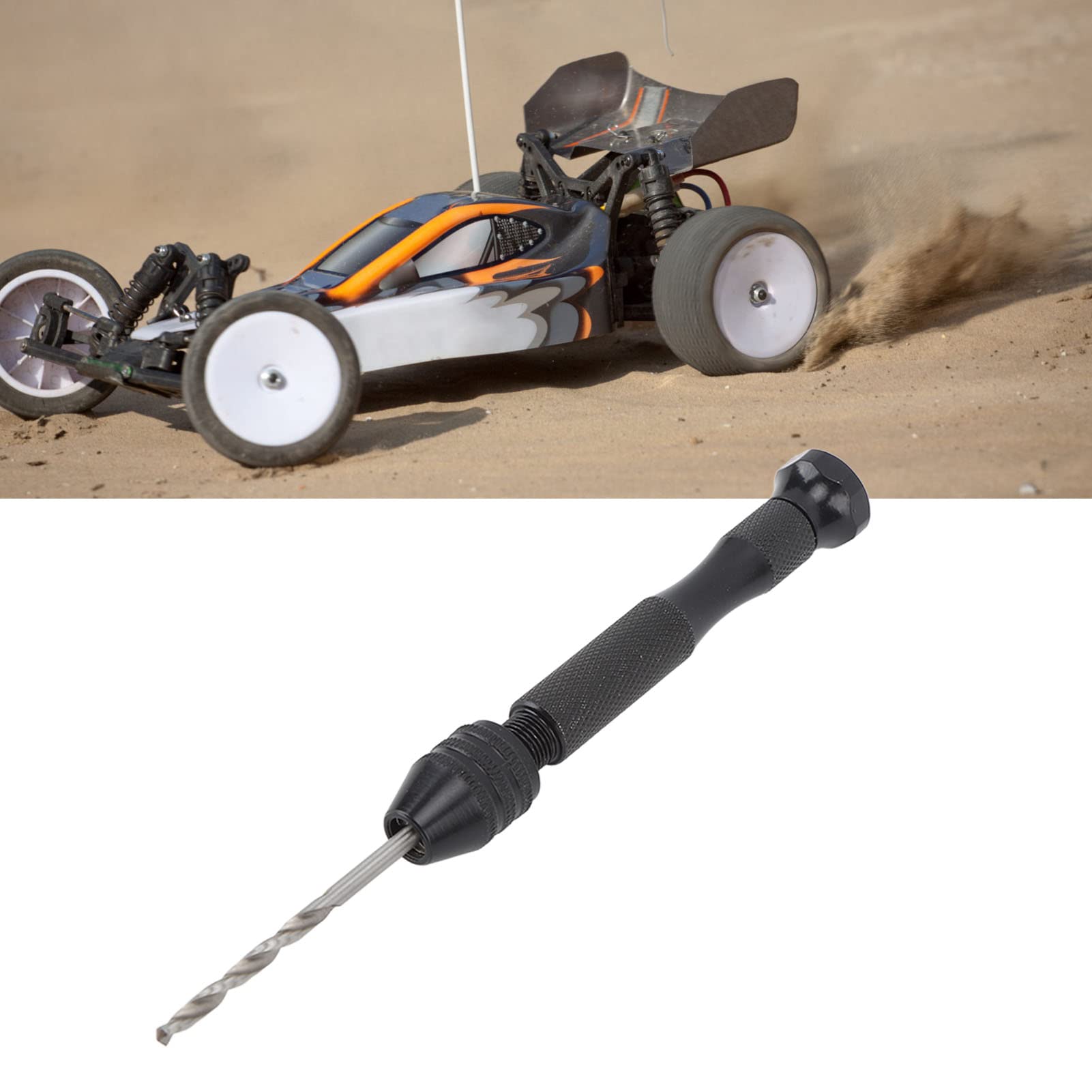 Hand Drill Bits Set, Drill Set 0.1?1mm PCB Mini Drill Bits 57 Pieces Portable for RC Car Repair Use