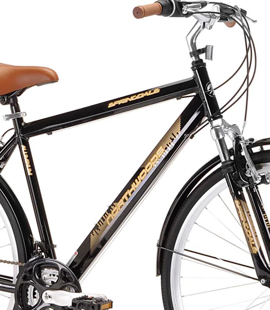 Amazon.com : Kent International Springdale Hybrid Bicycle, Black