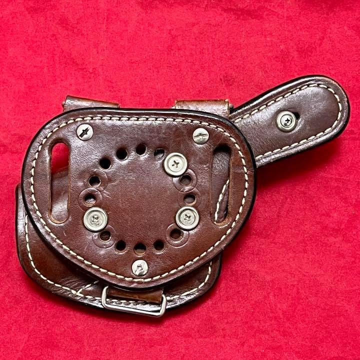 レザークラフト製ホルスター レザークラフト】タクティカルレザーホルスターの作り方： Maiking