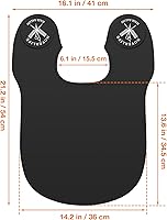 Vista 7 de Noverlife Hair Cutting Collar, Waterproof Silicone Hair Dye Collar, Barber Hair Cutting Pad Haircut Neck Wrap for Salon