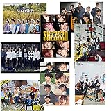 DYLLGL 8 Pcs KPOP Stray Kids ALL IN Poster, Bang Chan, Lee Know, Changbin, Hyunjin, Han, Felix,...