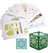 Akozon 3D Stift Vorlage, 3D Drucker Zeichnung Papier, 3D Pen Schablonen Bunte, 3D Druckstift Vorl...