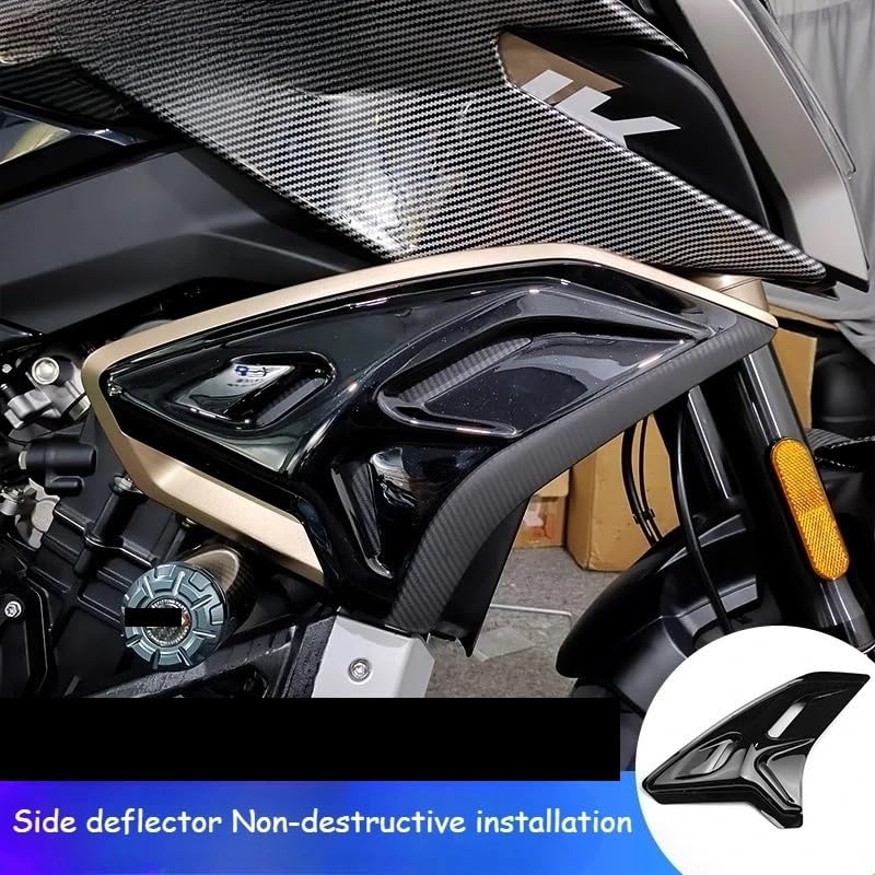 Moto cache latéral carénage et aileron spoiler fixe pour 800NK - 2