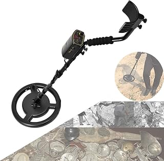NA Detector de Metales Bounty Hunter Buscador de Oro, Detectores de Metales Ligero con Multifunción, con Auriculares