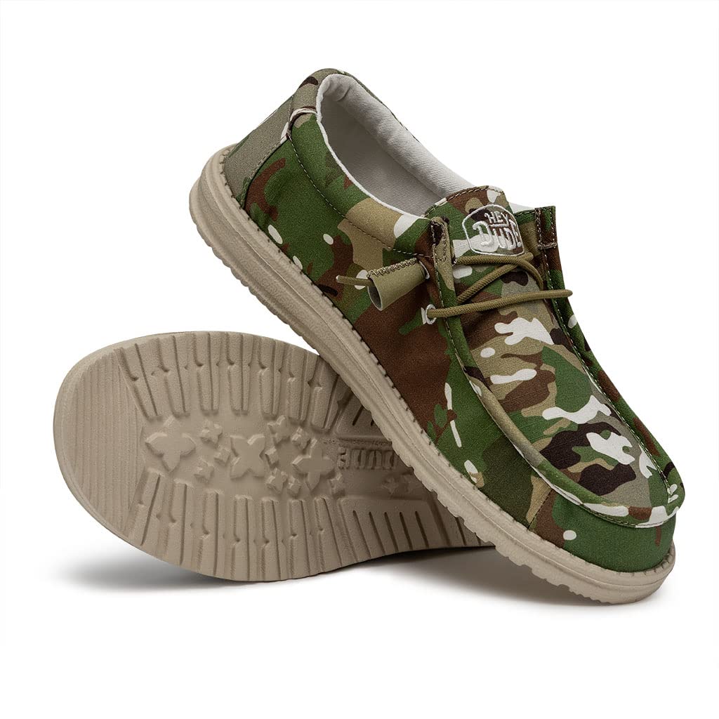 HEYDUDE Wally Camouflage MocassinoUomo