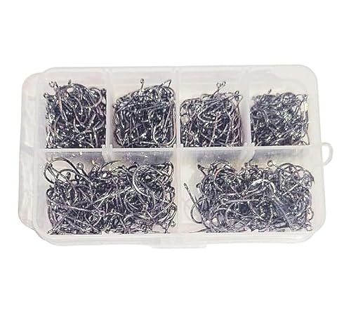 Kit 600 anzóis de Pesca Chinu 06 tamanhos!