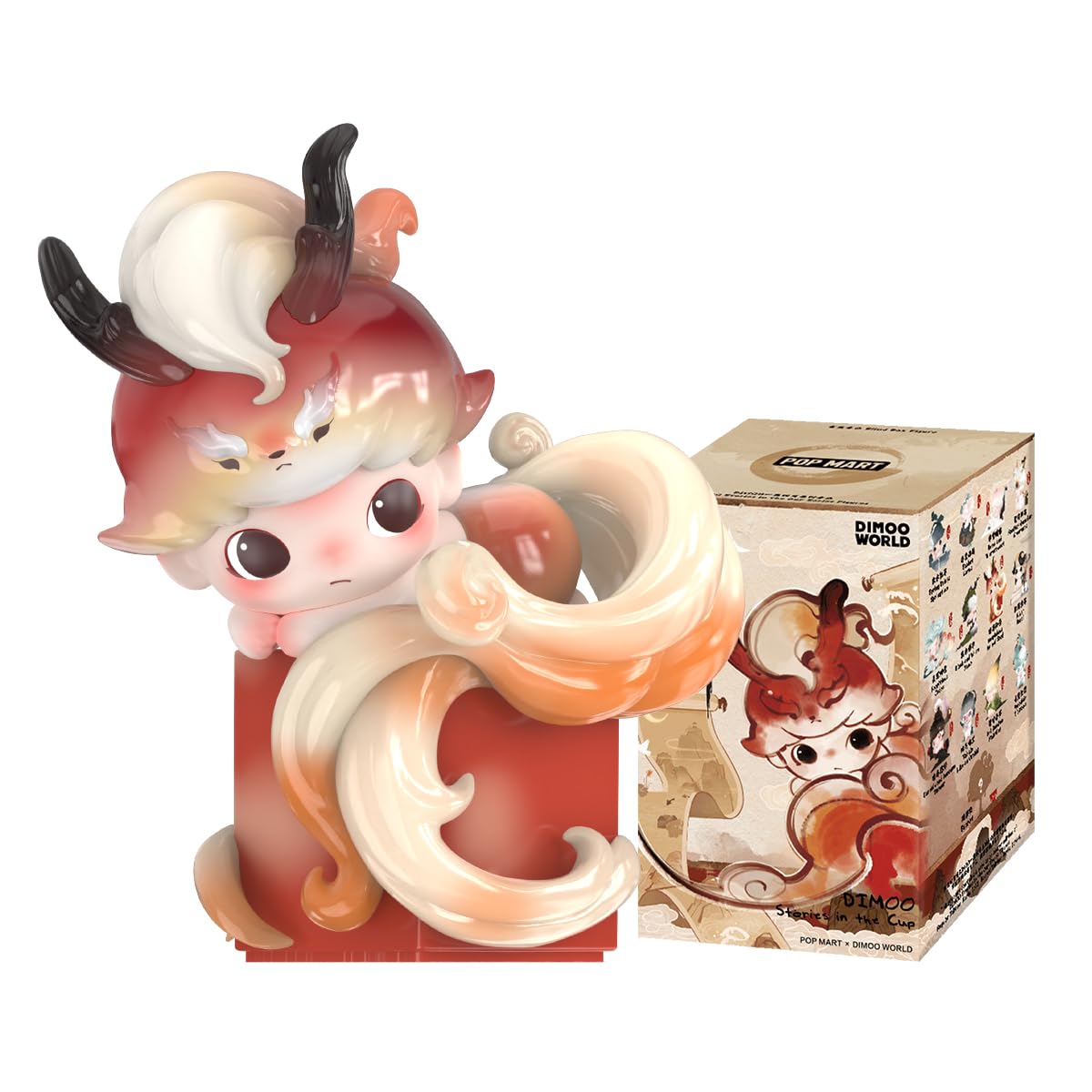 POP MART DIMOO Stories in the Cup Series Figures 1PC Premium Design Gifts for Women Fan-Favorite Collectible Chic Art Toy Action Figure — image 1