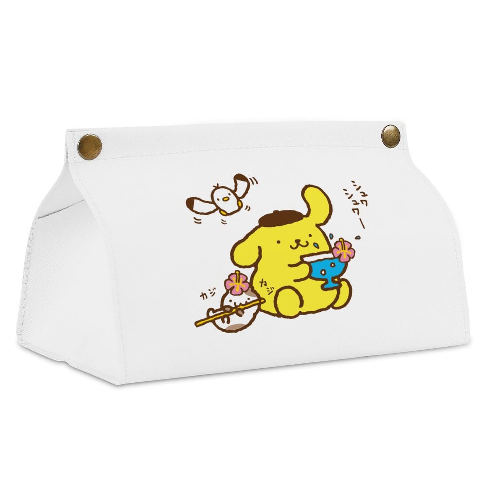 Amazon｜ティッシュケース ポムポムプリン ティッシュボックス PU