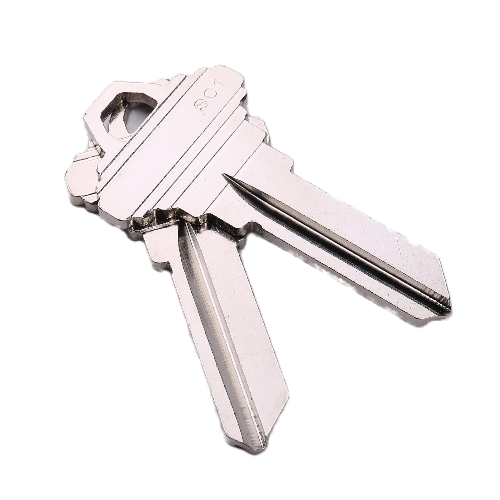 ILCO SE1 - Confezione da 50 chiavi vuote in ottone