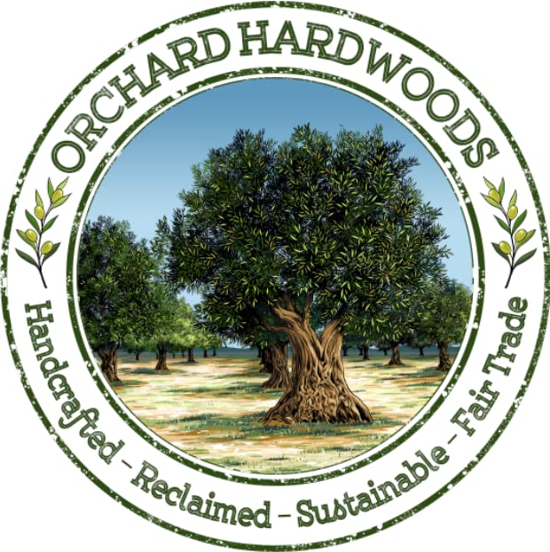 Amazon.co.jp: ORCHARD HARDWOODS 35.6 cm 素朴なオリーブウッド