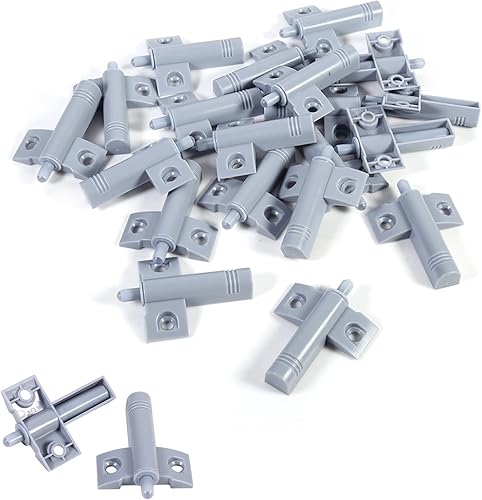 Miniatura 9 de 20 unids/lote Cierres suaves para gabinete de cocina, amortiguador de plástico amortiguador de puerta, cajón de tope de puerta, cierre suave y