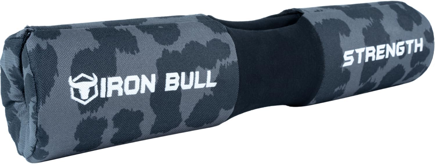Iron Bull Strength Fortgeschrittenes Kniebeugen-Polster [Barbell Pad] Hantelstangen-Untersttzung fr Kniebeugen Schutzpolster fr Nacken & Schulter