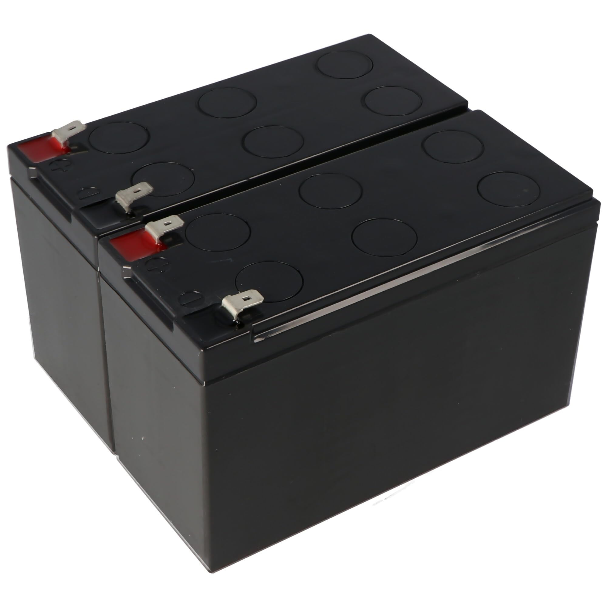 Lot de 2 batteries AGM CSB-GP1272F2 12 V AGM au plomb 7,2 Ah 151 x 65 x 100 mm 6,3 mm