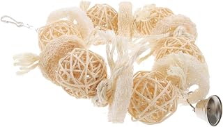 Ipetboom Brinquedo Mastigar Papagaio Gaiolas De Pássaros Para Calopsitas Gaiolas Pequenas Para Periquitos Brinquedos Para Animais De Estimação Brinquedo Mastigar Pássaro Papagaio Brinquedo