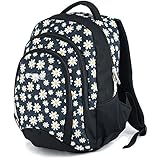 VIEL PLATZ: 1 Hauptfach + 2 aufgesetzte Frontfächer mit Doppelreißverschluss + 2 seitliche Mesh-Taschen.