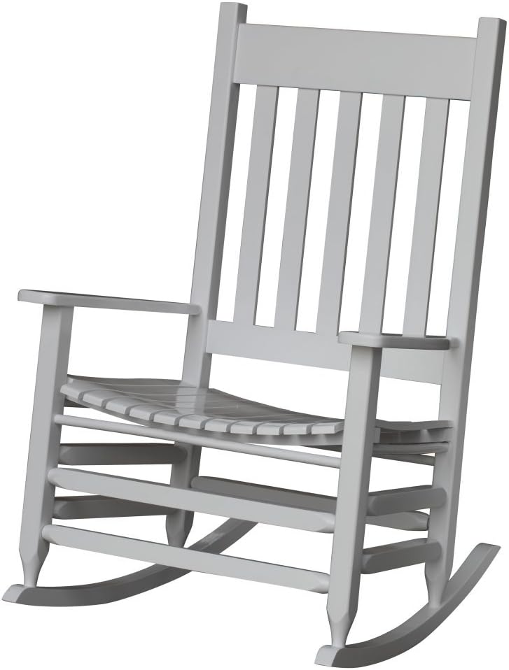 Painted Plantation Jumbo Rocking Chair, White