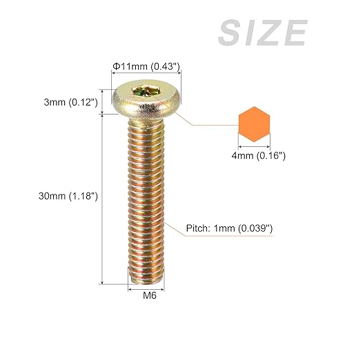 Vista 91 de METALLIXITY Tornillos de máquina de cabeza hexagonal (M8x50mm), 10 unidades, tornillos de acero al carbono, para maquinaria, muebles, bricolaje
