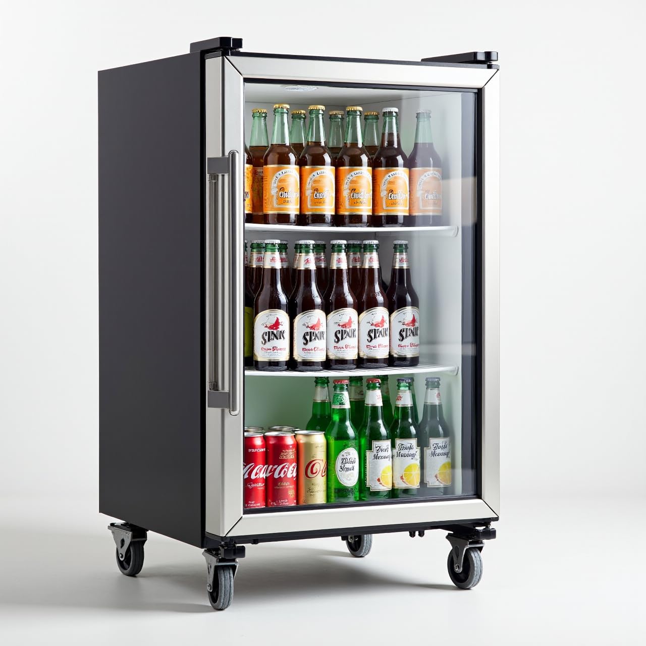 Mojgar 4457446-1 3.4 cu ft Beverage Cooler Black