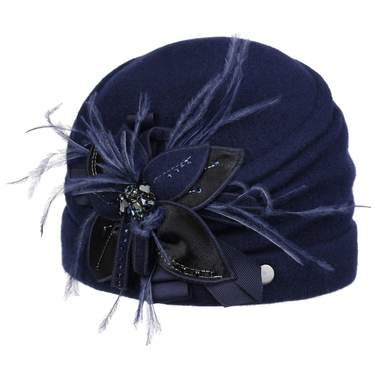 Lierys Beanie de Lana Caramagna Mujer - Made in The EU Gorro hervida Invierno otoño/Invierno