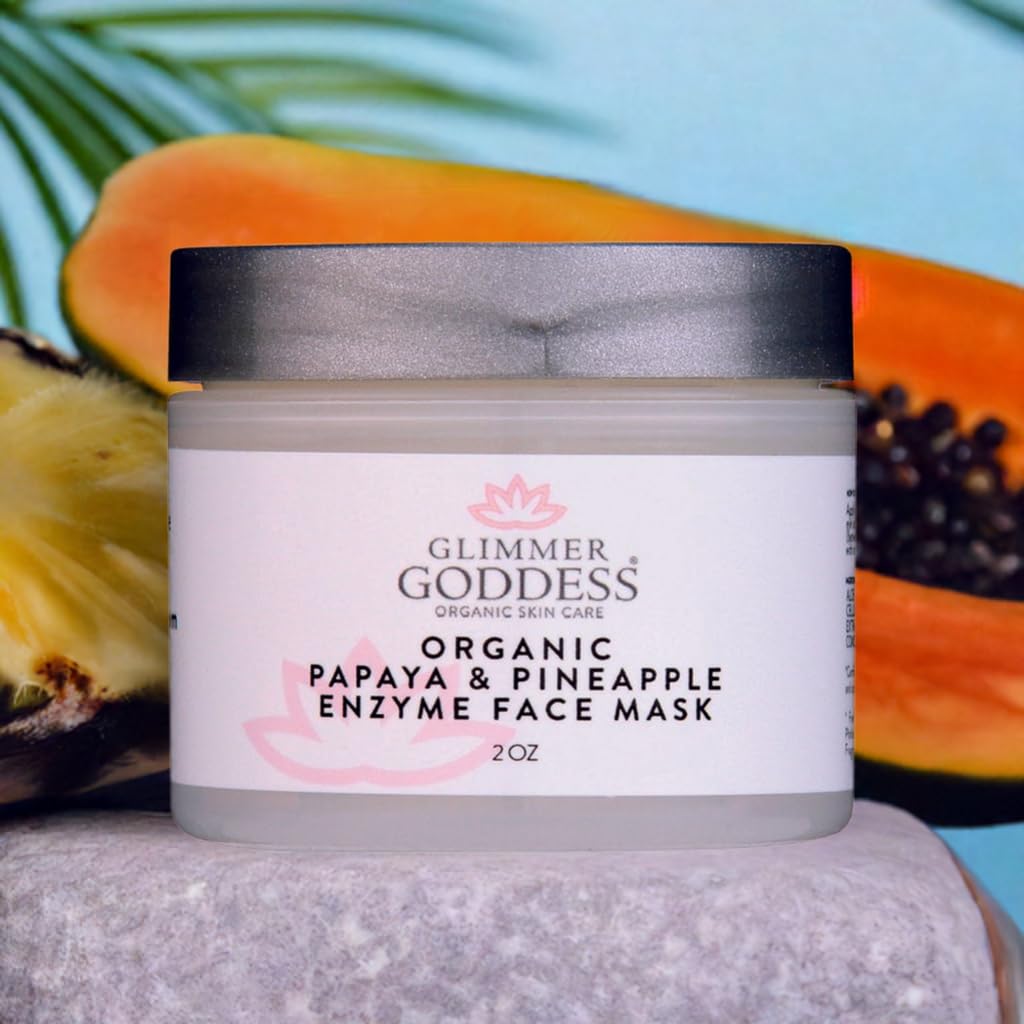 Amazon.com : GLIMMER GODDESS Organic Papaya & Pineapple Enzyme