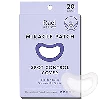 Vista 10 de Rael Parches para espinillas, Miracle Microcrystal Vitamina C Dark Spot Cover – Parche hidrocoloide con glutatión y niacinamida, cuidado de la piel