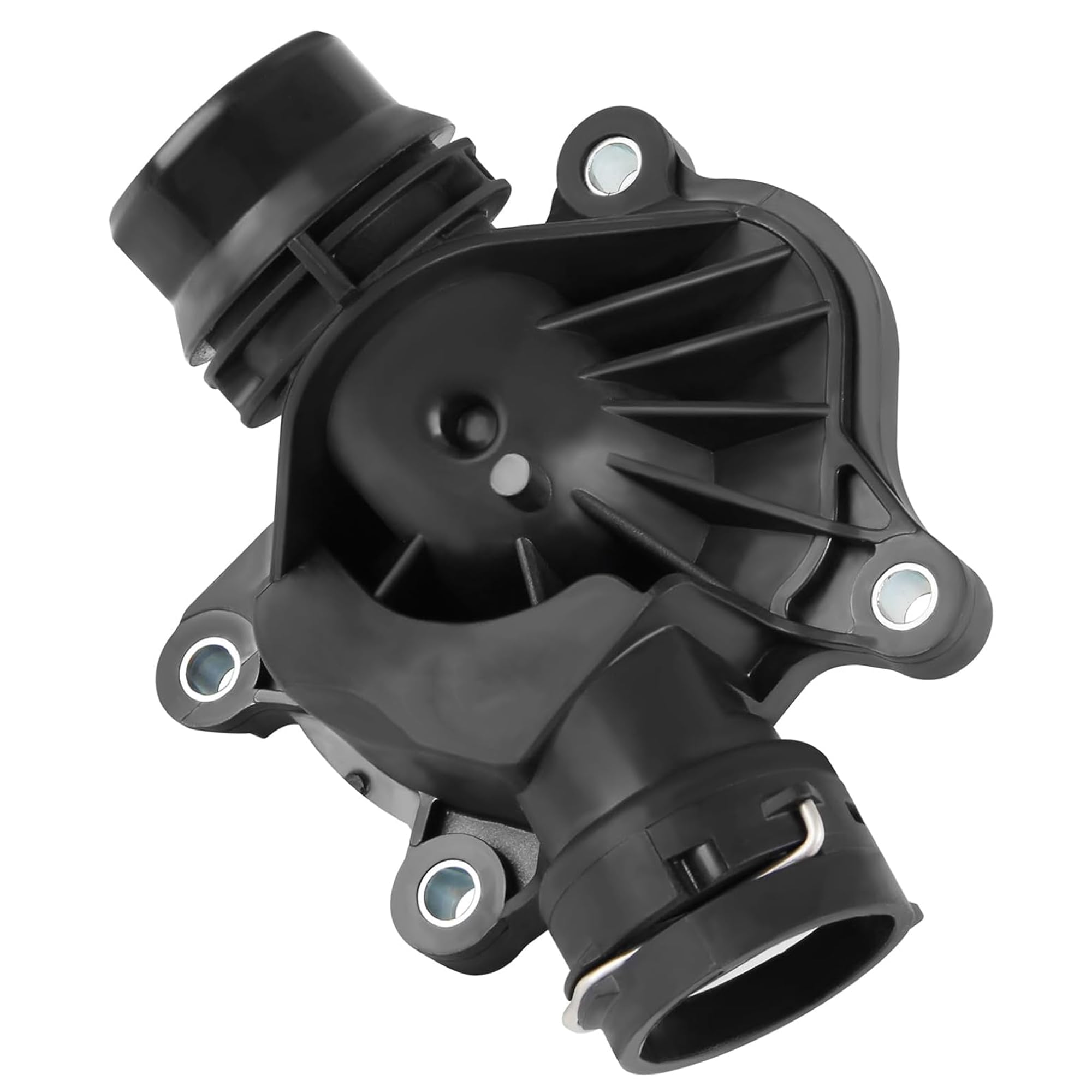 Partsline Boîtier de Thermostat d'Eau compatible avec Bmw Série 1, Série 3, Série 5, Série 6, Série 7, X3, X5, X6 - Réf 11517787052 11517787113