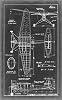 Aeronautic Blueprint IV Poster Print - Studio Vision 24 x 36